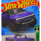 Hot Wheels 2024 - Collector # 062/250 - HW Green Speed 6/10 - GMC Hummer EV - Purple - USA Card