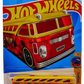 Hot Wheels 2024 - Collector # 065/250 - HW Xtreme Sports 4/5 - Surfin' School Bus - Red - USA Card