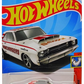 Hot Wheels 2024 - Collector # 142/250 - Muscle Mania 1/5 - '68 Dodge Dart - White / Ramchargers - USA Card