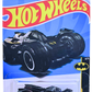 Hot Wheels 2024 - Collector # 149/250 - Batman 4/5 - Batman: Arkham Knight Batmobile - Matte Black - USA 'DC Batman' Card