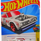 Hot Wheels 2024 - Collector # 152/250 - HW Art Cars 8/10 - King Kuda - White / King of Hearts / 'A' on Roof - Red 5 Spokes - USA Card