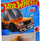 Hot Wheels 2024 - Collector # 156/250 - HW J-Imports 7/10 - New Models - Mazda RX-3 (Tooned) - Orange / #3 - USA Card