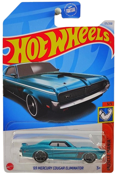 Hot Wheels 2024 - Collector # 171/250 - Muscle Mania 3/5 - '69 Mercury ...