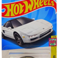 Hot Wheels 2024 - Collector # 175/250 - HW: The '90s 2/10 - '90 Acura NSX - White - Black PR5 Wheels - USA Card