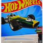 Hot Wheels 2024 - Collector # 188/250 - HW Race Day 8/10 - '67 Lotus Type 49 - Dark Green  / #5 / Yellow Stripe - IC