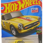 Hot Wheels 2024 - Collector # 209/250 - HW Race Day 10/10 - New Models - Honda S800 Racing - Yellow / Red Stripe / #25 - USA Card