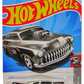 Hot Wheels 2024 - Collector # 215/250 - HW Rolling Metal 2/5 - '49 Drag Merc - ZAMAC / #33 / Flames - IC