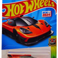 Hot Wheels 2024 - Collector # 235/250 - HW Exotics 7/10 - New Models - Gordon Murray Automotive T.50s - Metalflake Orange - USA Card