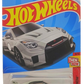 Hot Wheels 2024 - Collector # 242/250 - Then and Nopw 8/10 - LB-Silhouette WORKS GT Nissan 35GT-RR VER.2 - Gray / Liberty Walk - USA 'Liberty Walk' Card