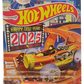 Hot Wheels 2024 - Theme / Winter / Holiday Hot Rods # 5/5 / CHASE - Caronator - Transparent Orange - 'Happy New Year 2025' - Walmart Exclusive