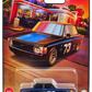 Hot Wheels 2024 - Premium / Boulevard # 111 - '73 Volvo 142 GL - Black / #73 - Metal/Metal & Real Riders - Walmart Exclusive