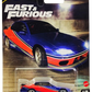 Hot Wheels 2024 - Premium / Fast & Furious Series 1/5 - Nissan Silvia (S15) - Blue / Red Stripe - Metal/Metal & Real Riders