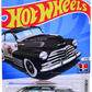 Hot Wheels 2024 - Collector # 008/250 - HW First Responders 2/10 - Treasure Hunts - '47 Chevy Fleetline - Black / #68 / Badge on Door with Circle Flame Logo - USA