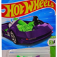 Hot Wheels 2025 - Collector # 010/250 - HW EV 2/10 - Deora III - Purple Metalflake - USA 'Let's Race' Card