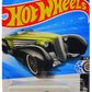 Hot Wheels 2025 - Collector # 024/250 - Rod Squad 1/10 - Custom Cadillac Fleetwood - Metalflake Green - USA Card