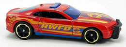 Hot Wheels 2014 - Collector # 042/250 - HW City / HW Rescue - '10 Camaro SS - Red / HWFD - USA