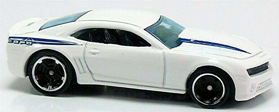 Hot Wheels 2014 - Collector # 229/250 - HW Workshop / Then And Now - New Models - '14 COPO Camaro - White - USA