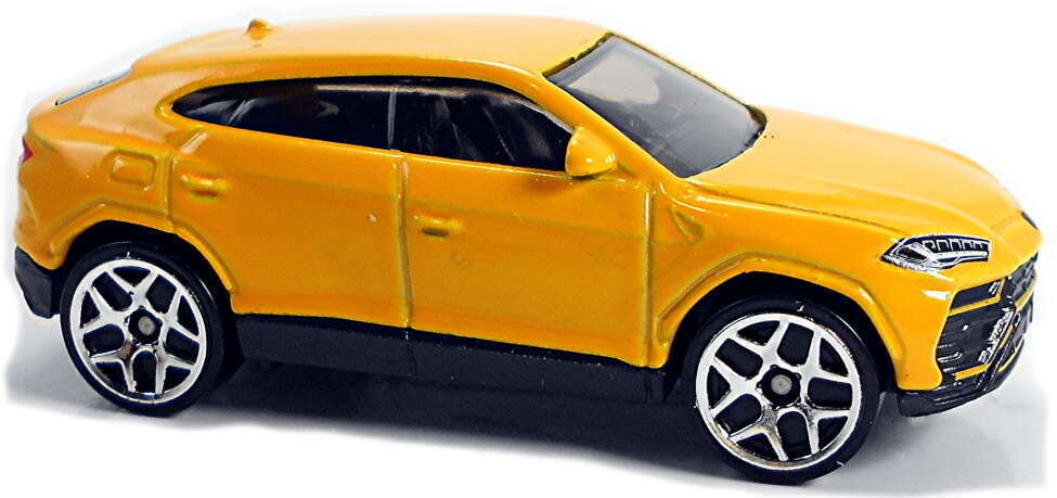 Hot Wheels 2020 - Collector # 213/250 - HW Exotics 1/10 - New Models - '17 Lamborghini Urus - Yellow - USA Card