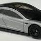 Hot Wheels 2022 - Premium / Car Culture / American Scene 5/5 - Tesla Roadster - Silver - Metal/Metal &amp; Real Riders - New Casting