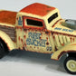 Hot Wheels 2022 - Premium / Car Culture / Drag Strip Demons 5/5 - '33 Willys - Beige / Rust Bucket - Metal/Metal & Real Riders