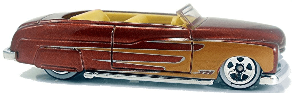 Hot Wheels 2009 - Collector # 051/190 - Treasure Hunts 09/12 - '49 Merc (Convertible) - Metallic Brown - USA Card