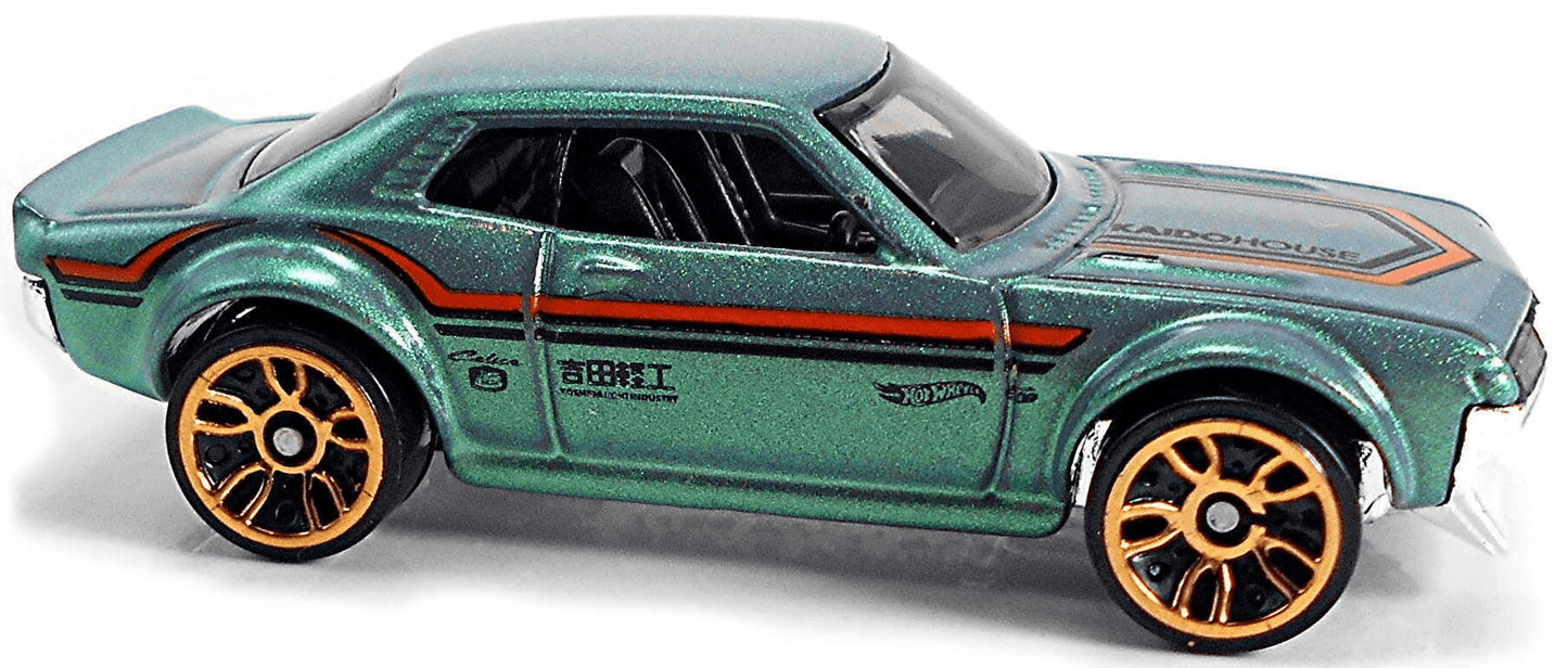 Hot Wheels 2021 - Collector # 151/250 - HW J-Imports 3/10 - '70 Toyota Celica - Metallic Sea Green - USA