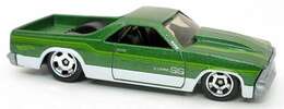 Hot Wheels 2023 - Collector # 026/250 - HW: The '80s 03/10 - '80 El Camino - Metalflake Green - USA