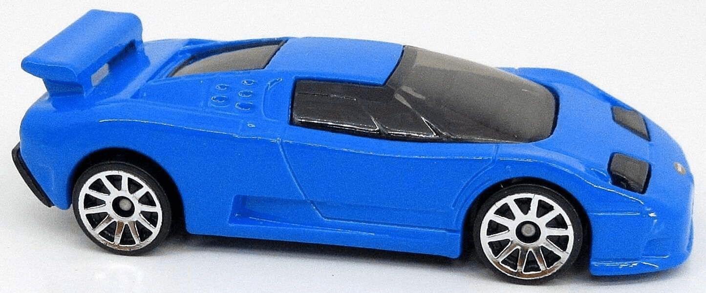 Hot Wheels 2021 - Collector # 224/250 - HW Exotics 6/10 - New Models - '94 Bugatti EB110 SS - Blue - 10 Spokes - USA