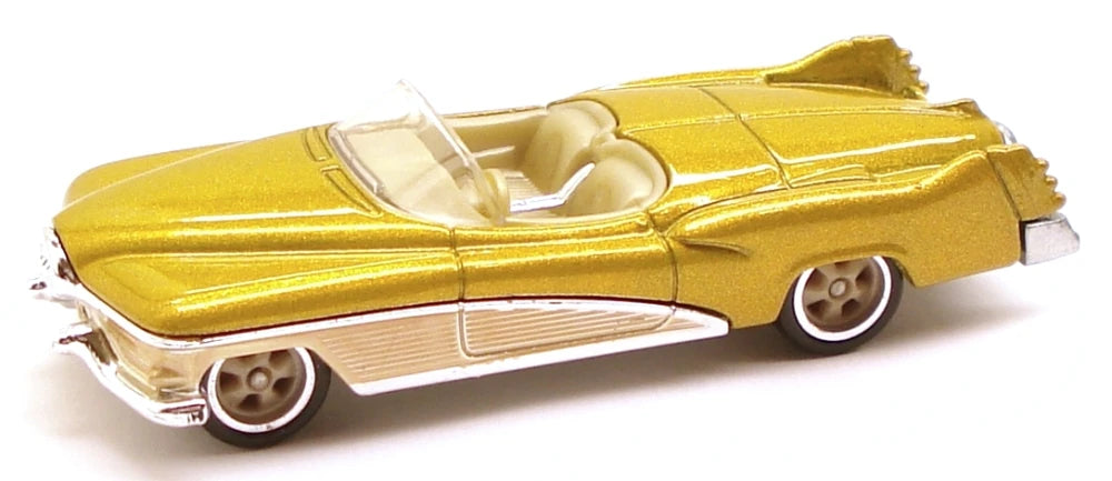 Hot Wheels 2010 - Garage 18/39 - '51 Le Sabre Concept - Gold Metallic - Metal/Metal & Real Riders - New Casting