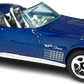 Hot Wheels 2023 - Collector # 132/250 - Roadsters 08/10 - '72 Stingray Convertible - Blue - IC