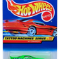 Hot Wheels 1998 - Collector # 686 - Tattoo Machines Series 2/4 - '93 Camaro - Fluorescent Green - USA Red Car Card