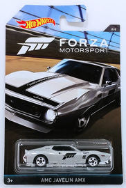 Hot Wheels 2017 - Forza Motorsport # 6/6 - AMC Javelin AMX - Grey - Walmart Exclusive