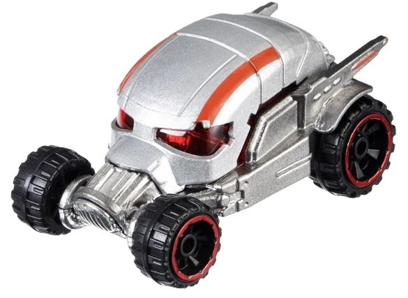 Hot Wheels 2023 - Character Cars / Marvel - Ant-Man and the Wasp: Quantumania - Ant-Man - Metalflake Grey - Large Blister Card