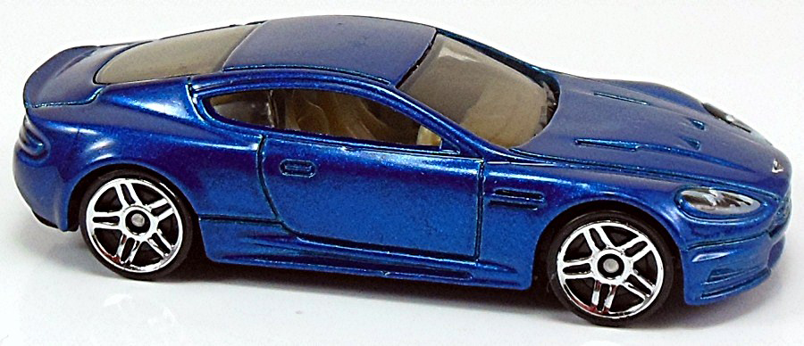 Hot Wheels 2013 - Collector # 153/250 - HW Showroom / Asphalt Assault - Aston Martin DBS - Blue - USA