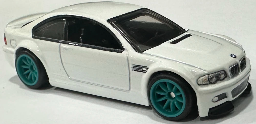 Hot Wheels 2024 - Premium / Fast & Furious / F&F 7 5/5 - BMW M3 - White - Metal/Metal & Green Real Riders