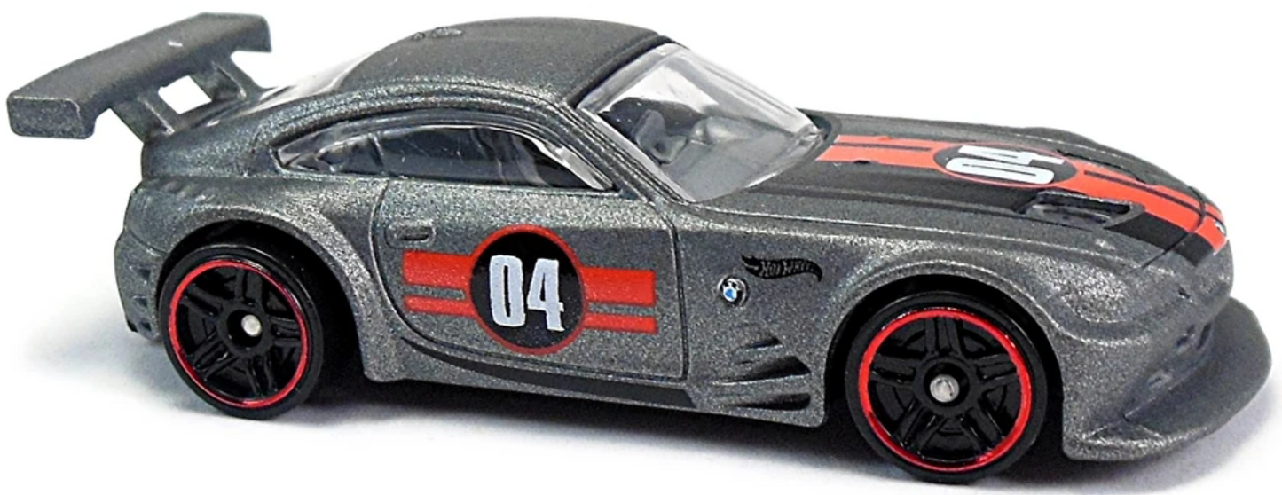 Hot Wheels 2016 - Theme / BMW 100th Anniversary Series 7/8 - BMW Z4 M - Satin Gray - PR5 Wheels - Walmart Exclusive