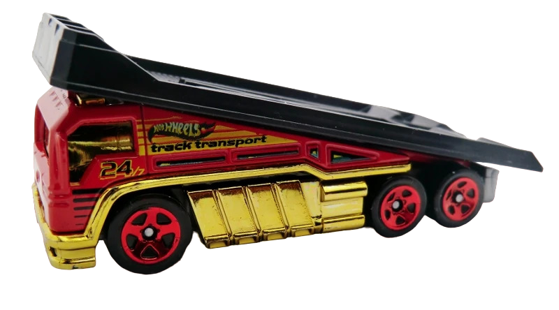 Hot Wheels 2013 - Collector # 046/250 - HW City: HW City Works - Back Slider - Red - USA