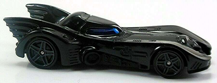 Hot Wheels 2013 - Collector # 061/250 - HW Imagination / Batman - Batmobile (1989) - Glossy Black - Gray PR5 Wheels - USA Card