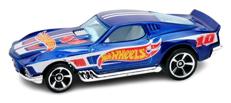 Hot Wheels 2013 - Collector # 108/250 - HW Racing: HW Race Team - Blvd. Bruiser - Metallic Blue - USA