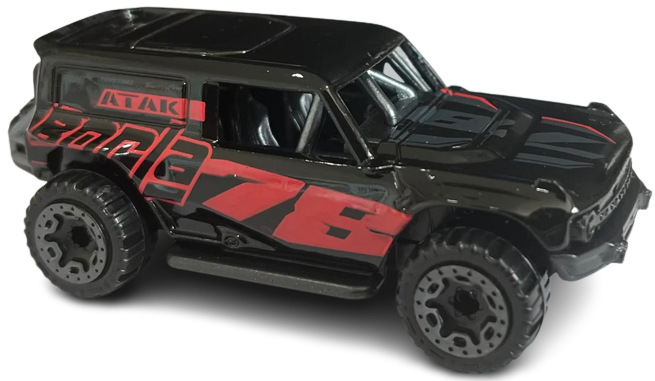 Hot Wheels 2023 - Collector # 225/250 - HW Hot Trucks 08/10 - Ford Bronco R - Black - USA