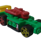 Hot Wheels 2023 - Collector # 128/250 - Brick Rides 05/05 - Bricking Speed - Green - Red, Black & Yellow Accents / '2' - USA