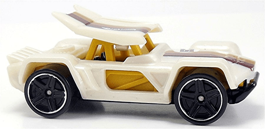 Hot Wheels 2015 - Collector # 100/250 - HW Off-Road / Hot Wheels Test Facility / New Models - Bull Whip - Pearl White - USA Card