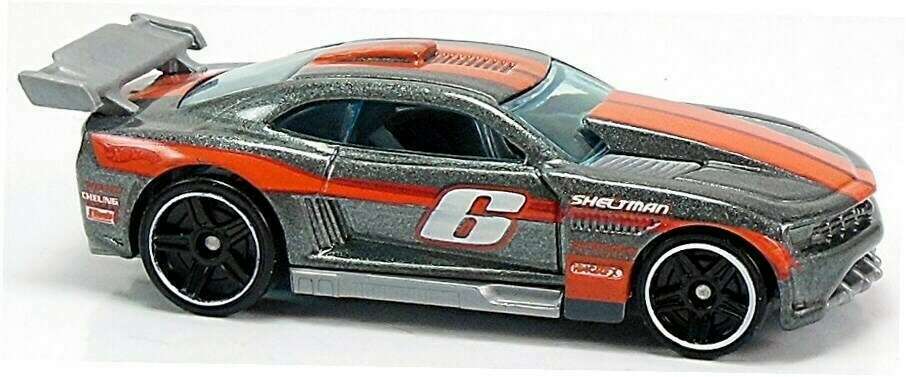 Hot Wheels 2011 Collector 005 244 New Models 5 50 Custom 11 Camaro Metallic Gray USA