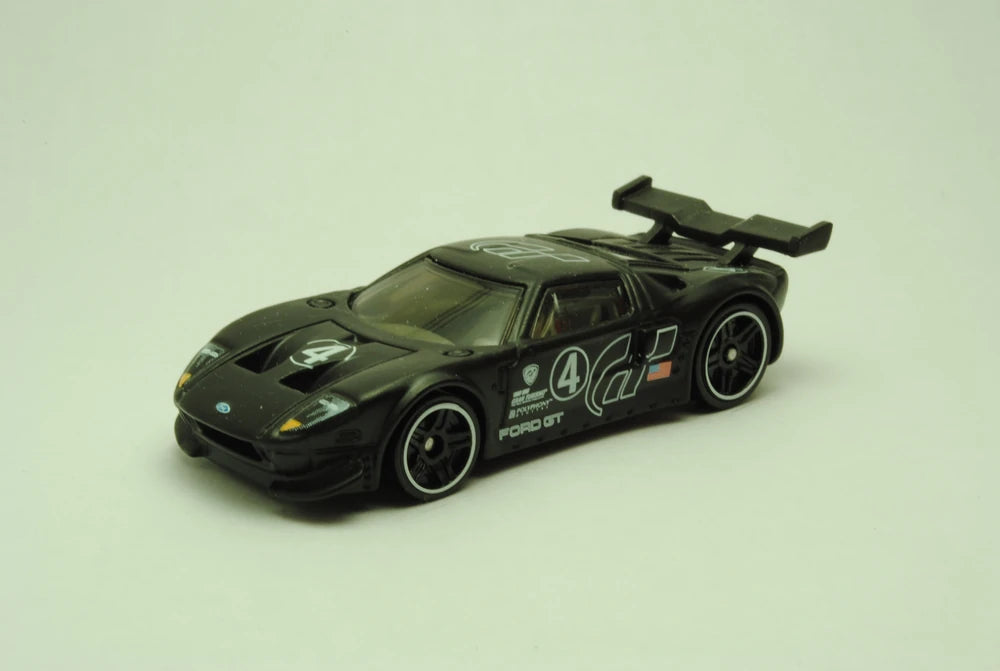 Hot Wheels 2016 HW Gran Turismo 3 8 Ford GT LM Matte Black KMJ Diecast II