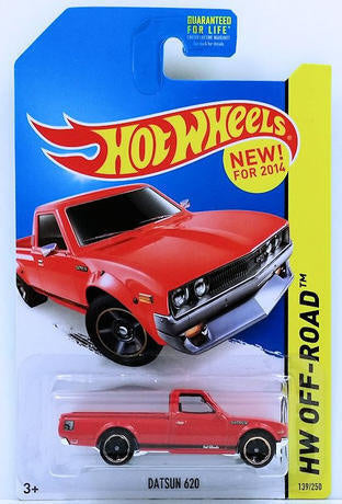 Hot Wheels 2014 - Collector # 139/250 - HW Off-Road / HW Hot Trucks / New Models - Datsun 620 - Red - USA