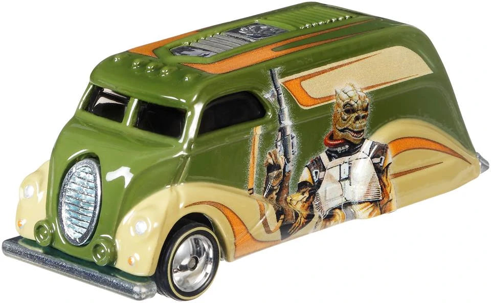 Hot Wheels 2017 - Pop Culture / Star Wars / Bounty Hunter Series 2/6 - Deco Delivery / Bossk Graphics - Metal/Metal & Real Riders