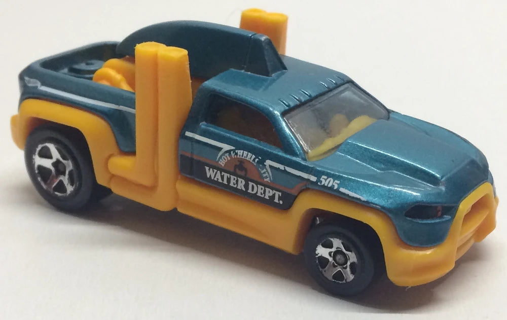 Hot Wheels 2012 - Collector # 133/247 - HW City Works 3/10 - Diesel Duty - Teal - USA Card