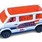 Hot Wheels 2023 - Collector # 066/250 - HW 55th Race Team 02/05 - Dodge Van - White - Hot Wheels Graphics / '55th' - USA