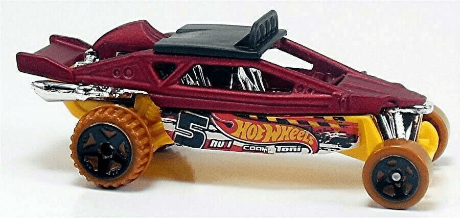 Hot Wheels 2013 - Collector # 088/250 - HW Stunt / Desert Force - Dune It Up - Satin Red - USA Card