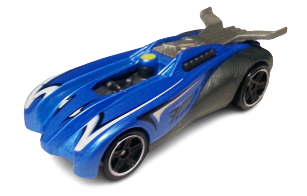 Hot Wheels 2012 - Collector # 046/247 - New Models 46/50 - Eagle Massa - Metalflake Blue - Designed by Felipe Massa - USA